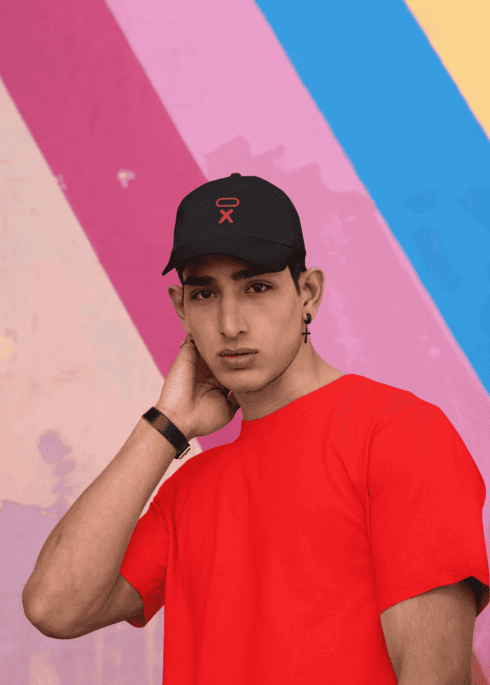 Red Solid T-Shirts CrossX