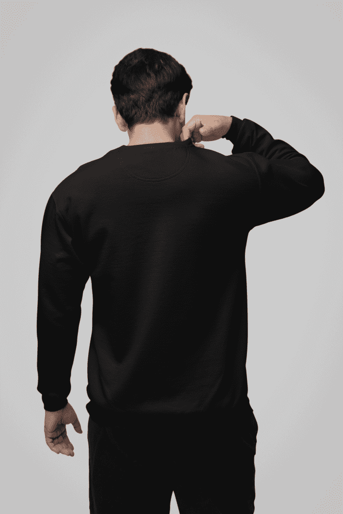 CrossX Black Printed Sweatshirt - Image 3